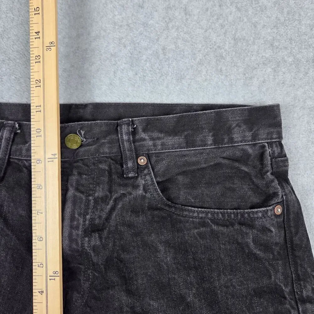 Gap Mens 34x29 Black Straight Leg Jeans